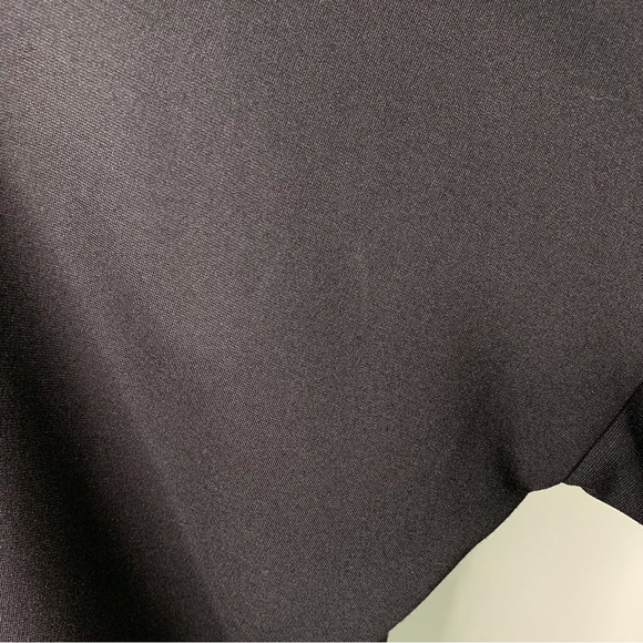 HATCH Women's Black Scoop Neck Mini Length Maternity T-Shirt Dress Size 2 Medium - Picture 7 of 11